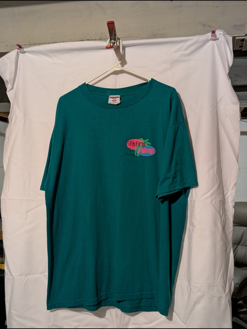Jerzees Green 'Bahama Mama' Graphic Tee